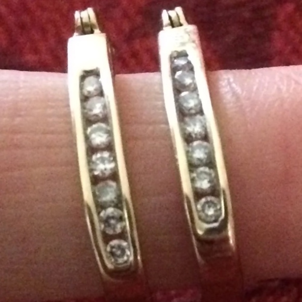Diamond earrings